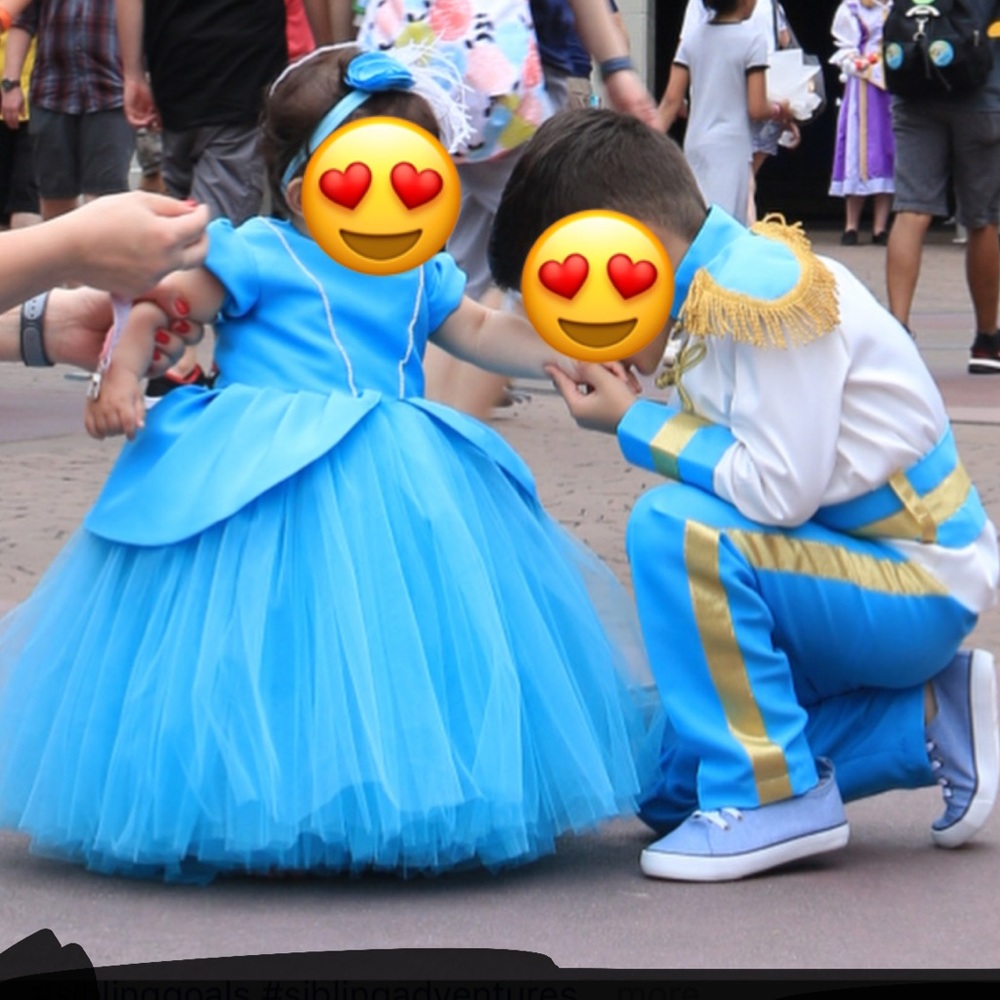 Cinderella and Prince Charming sets.